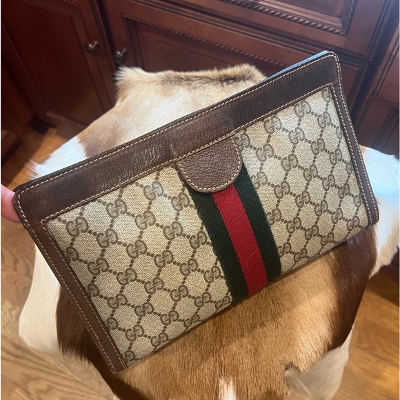 ❗️SOLD❗️Gucci Ophidia 11” 🌺Clutch 🌺Crossbody🌺FAB 🌺Great cond NO BAD ODORS💯 - Picture 12 of 17
